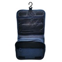 Neceser para viaje de tela con percha para colgar, varias reparticiones, Berlina Travel AZUL