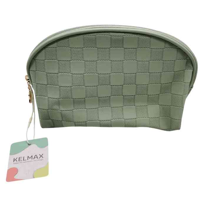 Neceser de PU con cierre VERDE, Kelmax