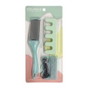 Set de pedicuría, 5 piezas, en blister, Kelmax