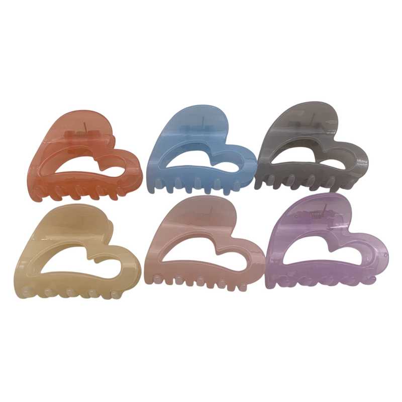 [HC1930] Broche pinza para pelo, varios colores, PACKx12