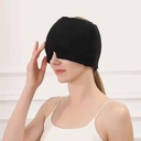 Antifaz gorra de gel, antijaqueca, en caja, varios colores