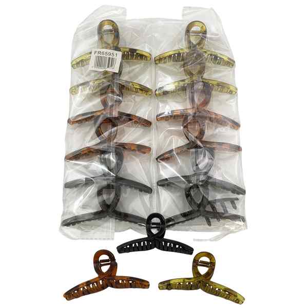 [HC2040] Pinza para pelo, varios colores, PACKx12