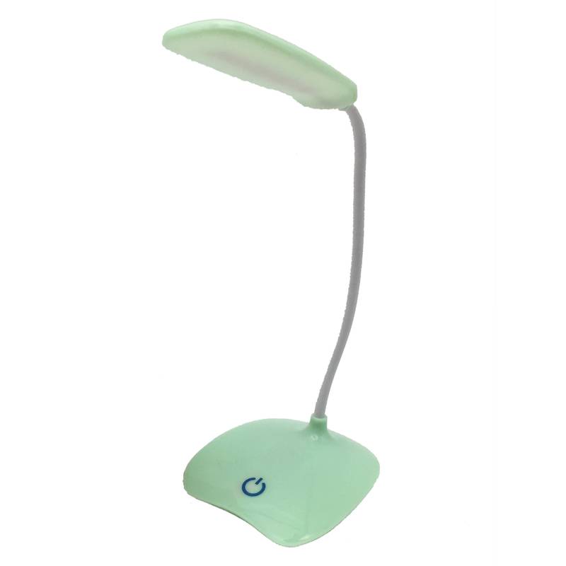 [HE1263] Lámpara touch flexible, 18 led, recargable con cable USB, en caja, varios colores