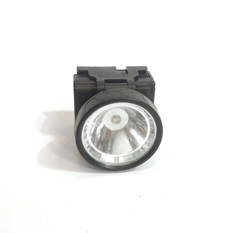 [HE1542] Linterna para cabeza 1 led, recargable 220v, en caja
