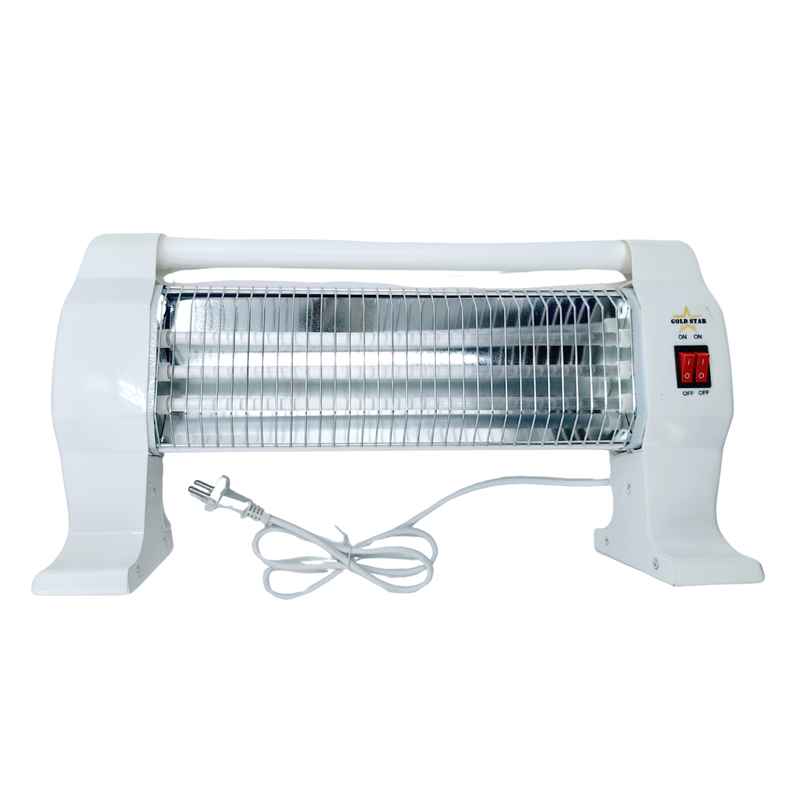 [HE1597] Estufa a cuarzo 3 tubos, 400/800/1200w, en caja