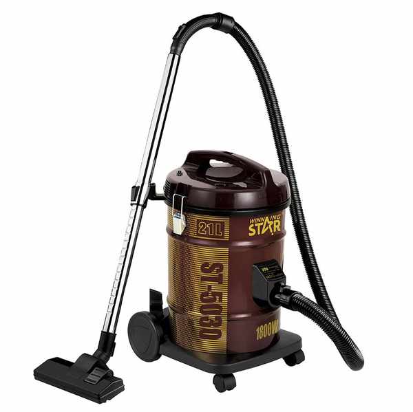 [HE1659] Aspiradora con cable, 21L, bolsa TNT, 1800W, en caja WINNING STAR
