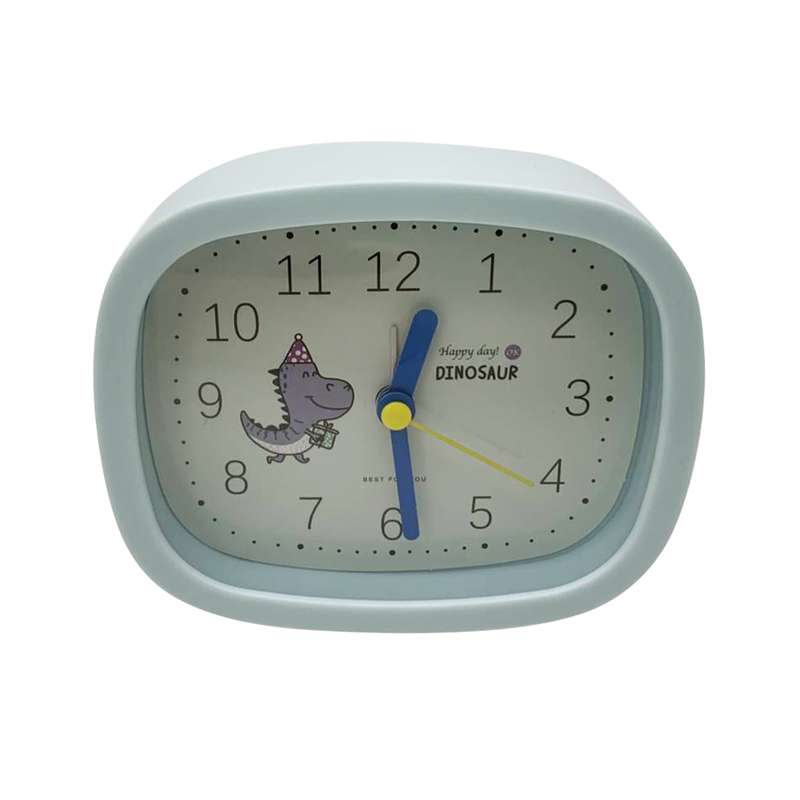 [HE1871] Despertador de plástico infantil, 1AA, en caja, varios colores