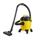 Aspiradora con cable, 10L, para líquidos y sólidos, 1000W, potencia de succión 1600 Pa, en caja WINNING STAR