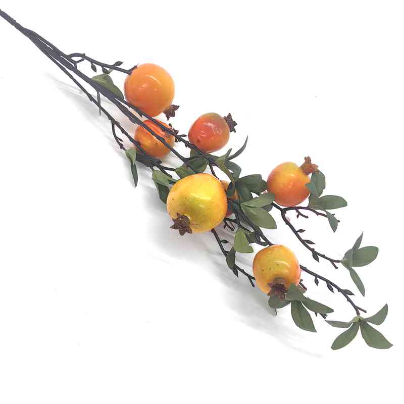[HF0339] Adorno rama de árbol con granadas