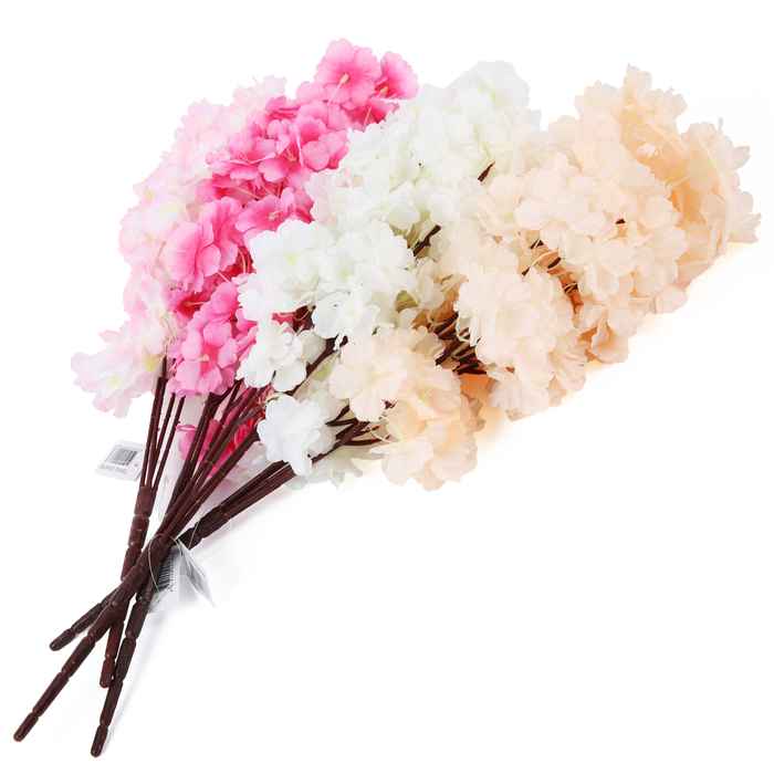 [HF0413] Ramo de flores de cerezo, PACKx2 varios colores