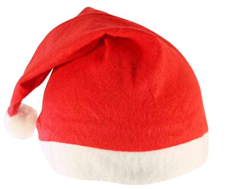 [HN0055] Gorro navideño de fieltro, PACKx12