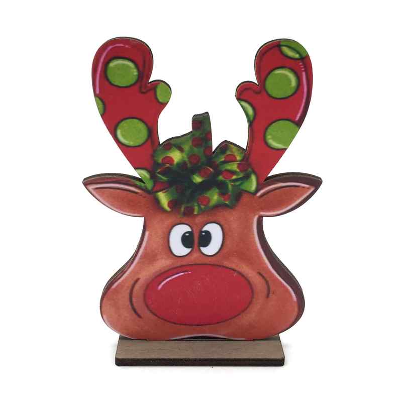 Adorno navideño de MDF, varios diseños