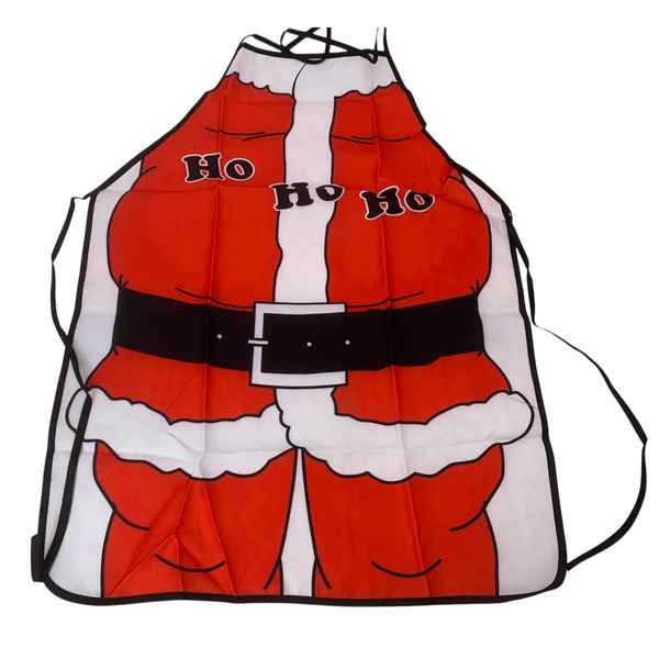 [HN0537] Delantal para cocina de tela, varios diseños navideños