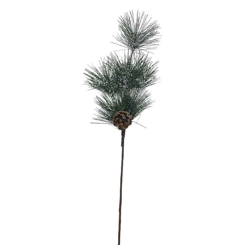 [HN0551] Adorno rama de árbol con piñas, en bolsa