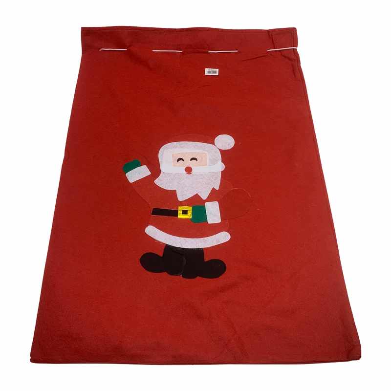 [HN0556] Bolsa de TNT grande para regalos de Papà Noel, varios diseños navideños