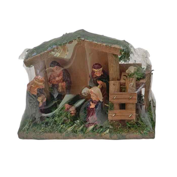 [HN0598] Pesebre 6 figuras, en caja