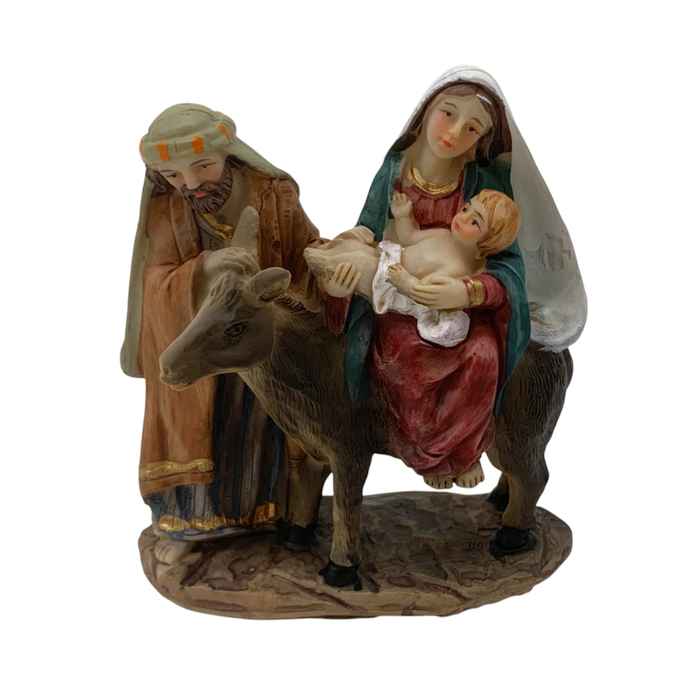 [HN0652] Pesebre 1 pieza Sagrada Familia, en caja