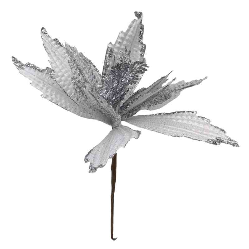 [HN0744] Adorno navideño flor, en bolsa
