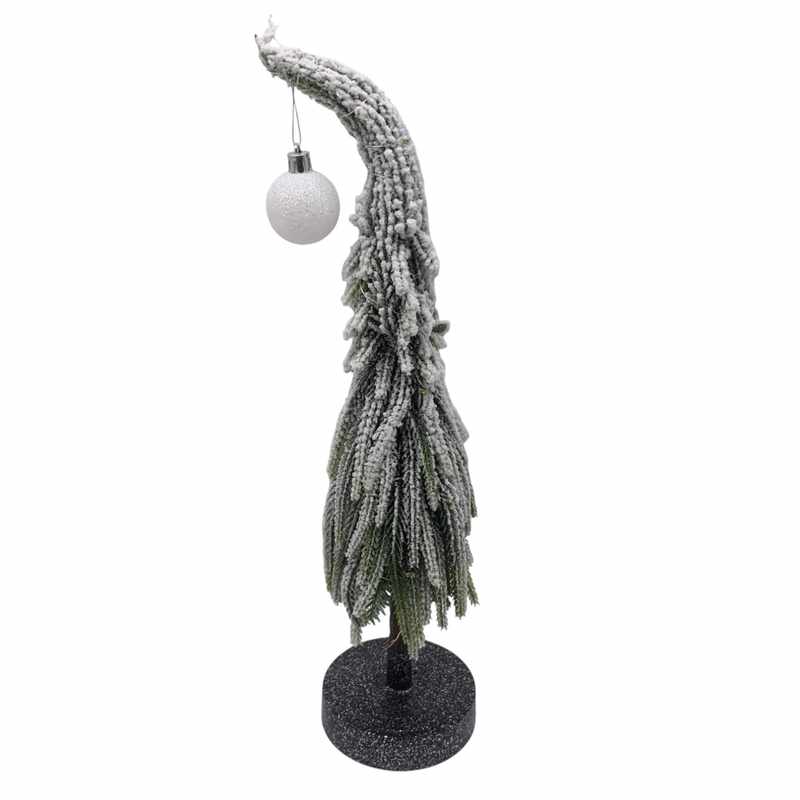 Adorno árbol navideño para mesa, con luces, 3AA
