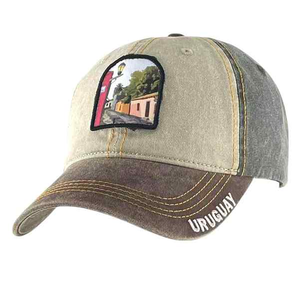 Gorro con visera, Uruguay con aplique COLONIA, Armoric