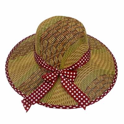 [HP1075] Sombrero para dama, varios colores de cinta