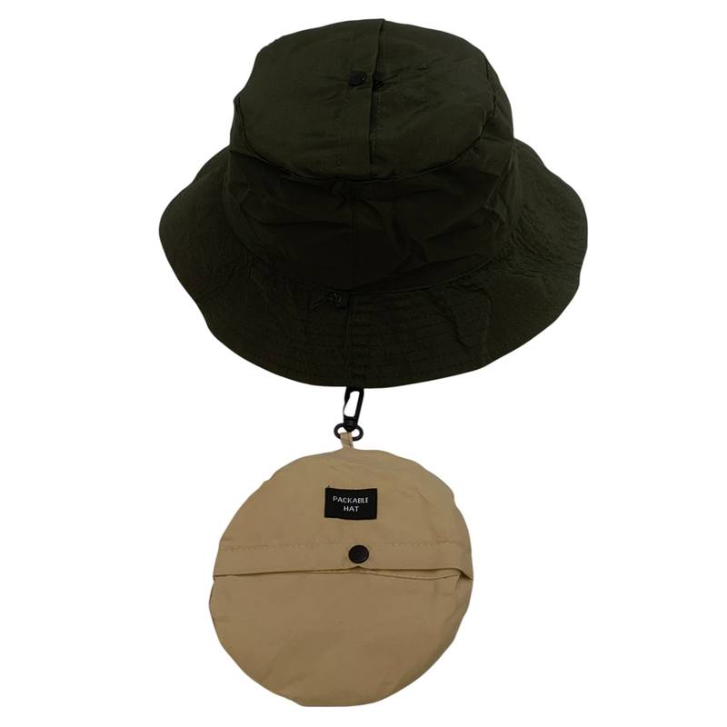 [HP1081] Gorro piluso para adulto, plegable, ajustable estuche con gancho, varios colores
