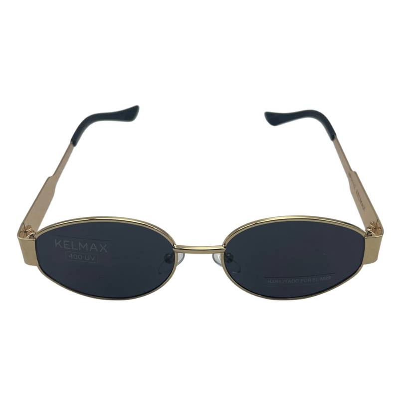 [HP1112] Lentes de sol de metal Kelmax, con protección UV autorizados por MSP, 3 colores