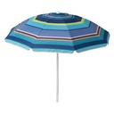 Sombrilla para playa, 8 varillas, con protección UV, varios diseños