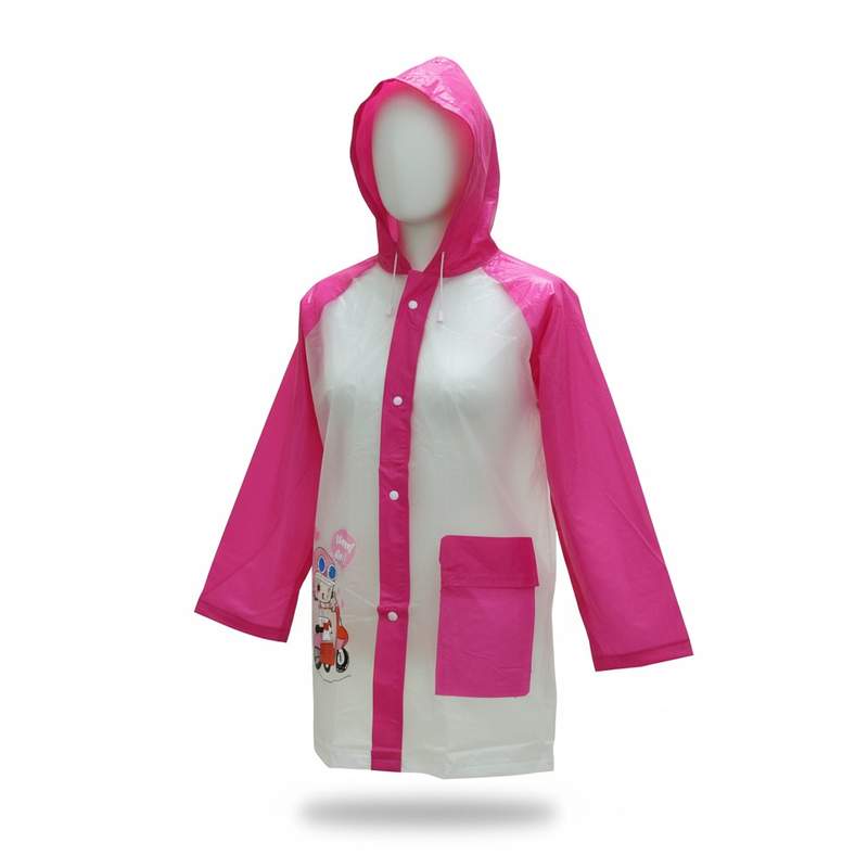 [HV0800C] Pilot infantil de PVC, talle L, con diseño, en sobre, varios colores