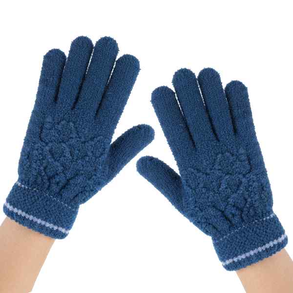 Guantes infantiles, tejido en bolsa, varios colores