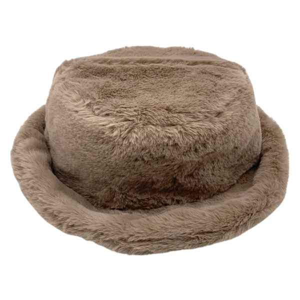 Gorro de adulto bucket, símil piel, ajustable varios colores