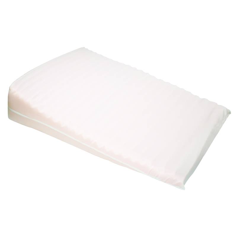 Almohada de espuma antirreflujo FIBRASCA, 2 etapas, efecto masajeador y descanso de piernas, en bolsa