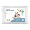Almohada infantil anatómica viscoelástica FIBRASCA, en bolsa
