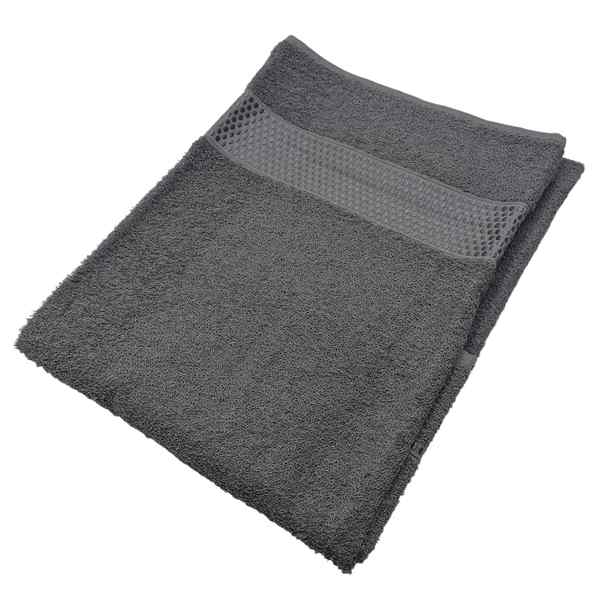 [HV1233B] Toalla de baño, 100% algodón, 70x130cm, 360g, gris, Berlina by Teka