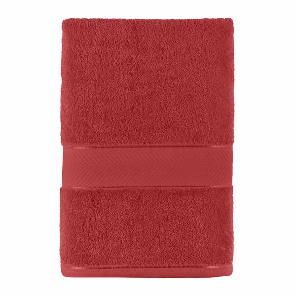 Toalla de mano, 100% algodón, 45x80cm, 520g, premium, rojo, Berlina by Teka