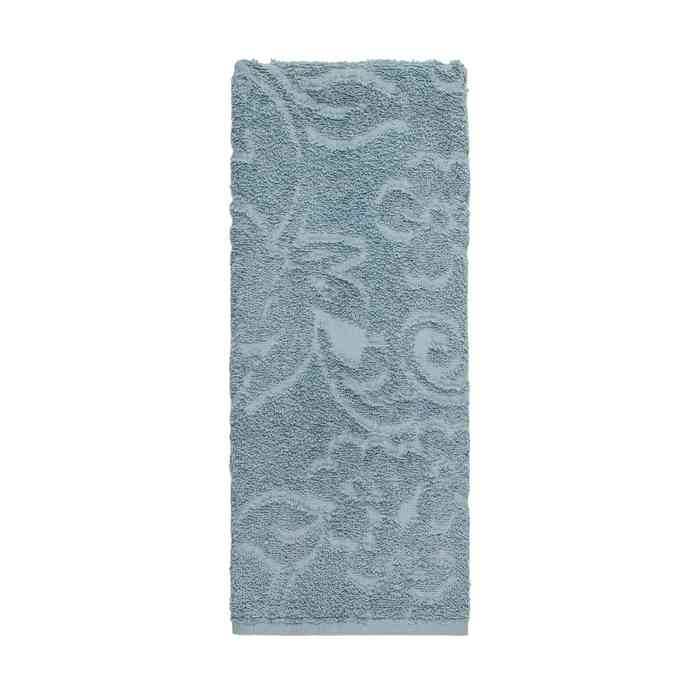 Toalla de mano, 100% algodón, 45x75cm, 450g jacquard, gris, Berlina by Teka