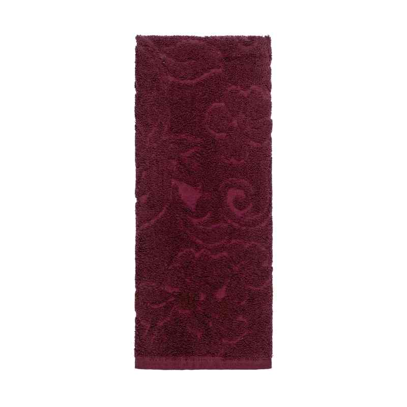 Toalla de mano, 100% algodón, 45x75cm, 450g jacquard, bordó, Berlina by Teka