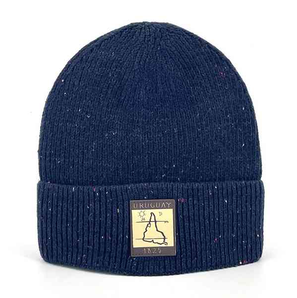 [HV1255D] Gorro de adulto tejido, URUGUAY, jazpeado, Armoric