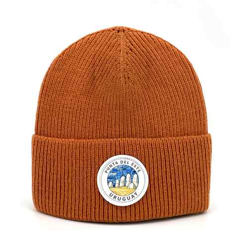 [HV1256B] Gorro de adulto tejido, URUGUAY PUNTA DEL ESTE, Armoric