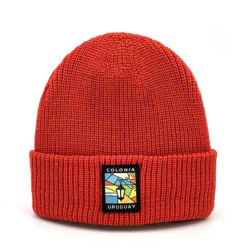[HV1258A] Gorro de adulto tejido, URUGUAY COLONIA, Armoric