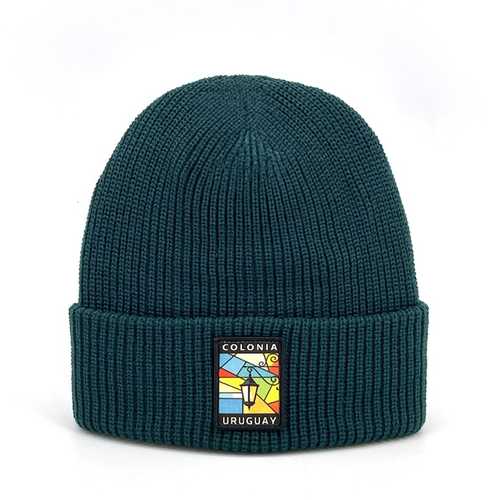 [HV1258B] Gorro de adulto tejido, URUGUAY COLONIA, Armoric