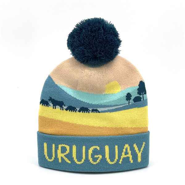 [HV1259C] Gorro de adulto tejido, URUGUAY, Armoric