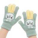 Guantes infantiles, tejidos, varios colores