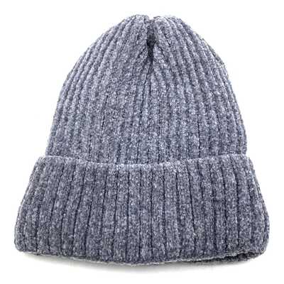 [HV1300] Gorro de adulto, de chenille, forrado, varios colores