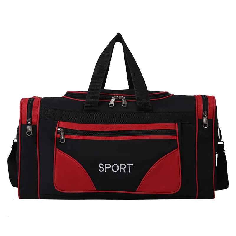 [HW1096] Bolso deportivo con asas y correa, bolsillo frontal, en bolsa