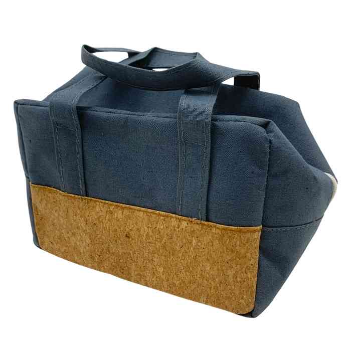 [HW1105] Bolsa lunchera de poliéster y corcho, varios colores