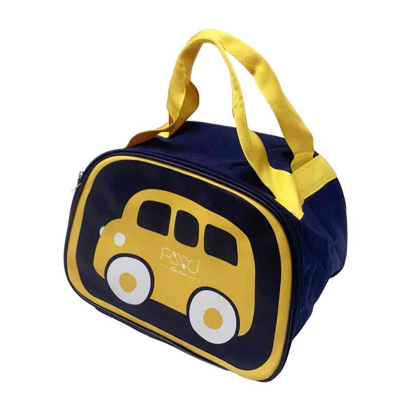 [HW1135] Bolsa lunchera de tela, aislante térmico, con cierre, varios colores