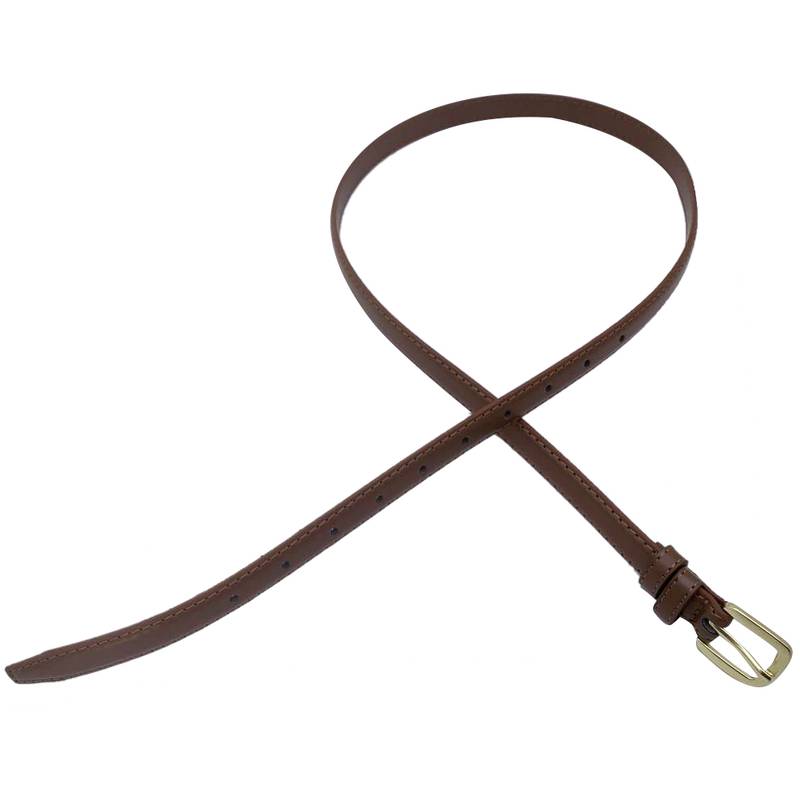 [HW1141] Cinturón de PU para dama con hebilla de metal, en bolsa