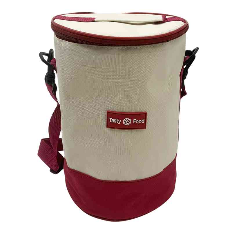 Conservadora bolso de poliéster, 5.5L, aislante térmico, con cierre, varios colores