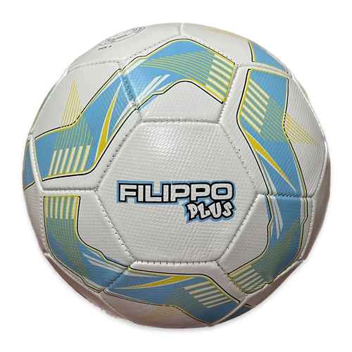 [J435Q] Pelota de fútbol, Nº5 cosida, Filippo Plus